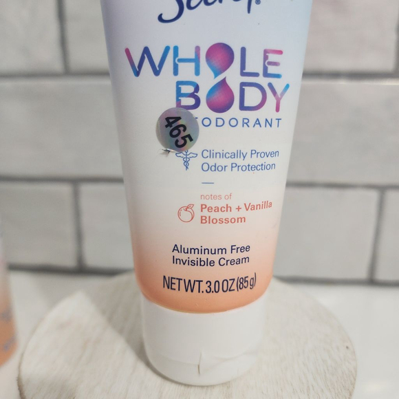 Women's Secret Whole Body Deodorant Spray & Cream One Size White Blue - Picture 5 of 5